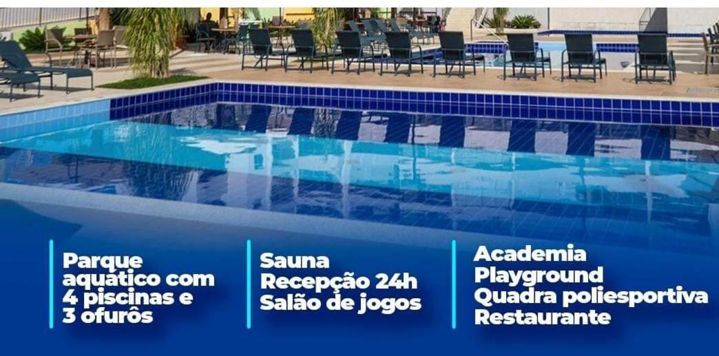 Caldas Novas - Recanto Do Bosque Flat Service Ap209 Экстерьер фото